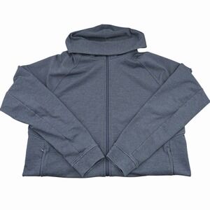 Lululemon‎ City Sweat Full Zip Hoodie Sweatshirt Blue Stretch Athletic Men's XL